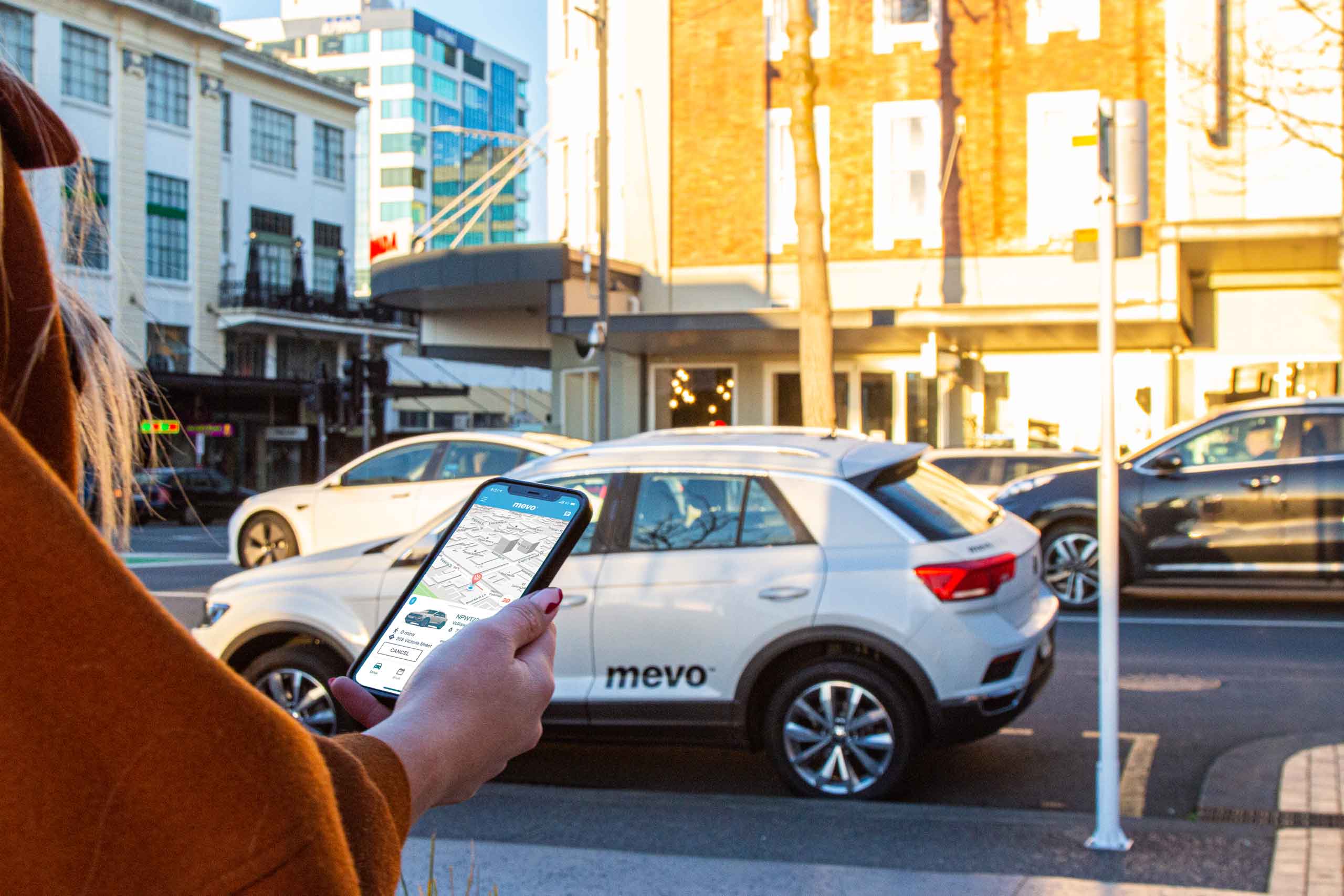 Volkswagen T-Roc parked on Victoria Street in central Hamilton