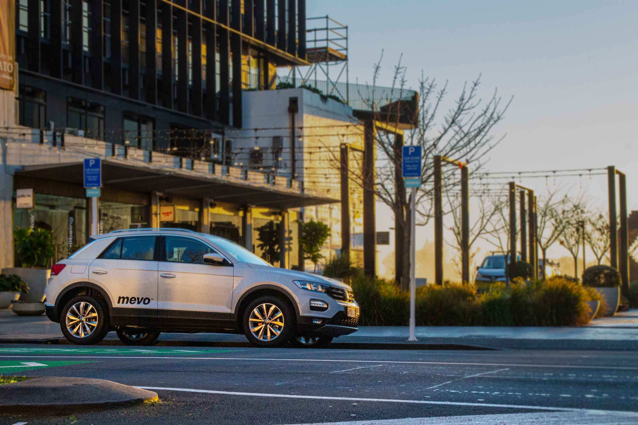 Volkswagen T-Roc parked on Victoria Street in central Hamilton